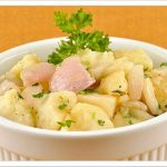 Krompir salata sa belom ribom