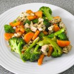 Piletina sa brokolijem i šargarepom