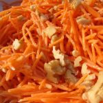Salata od šargarepe sa orasima