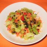 Salata sa crnom sojom