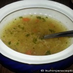 Pileća supa sa rezancima