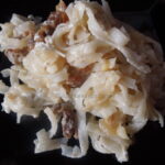 Karbonara s pirinčanom testeninom