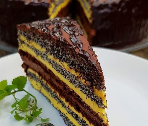 Fantazija torta s makom i čokoladom